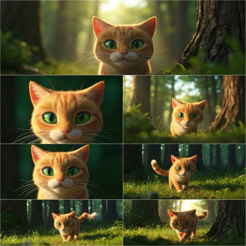 REALISTIC CAT STORYTELLER